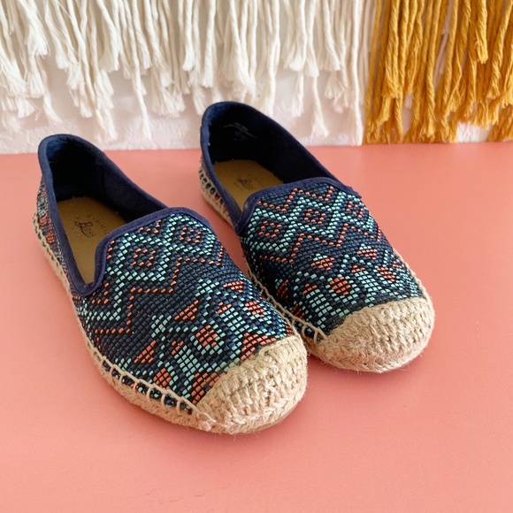 Bass & Co Aztec Jenna Espadrille Flats - Picture 3 of 8
